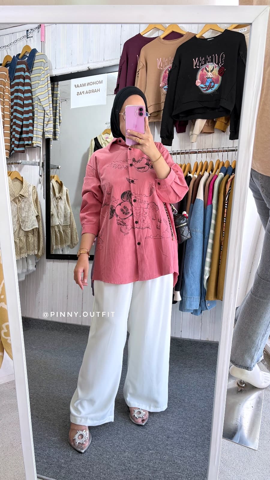 Kemeja HBT Mickey