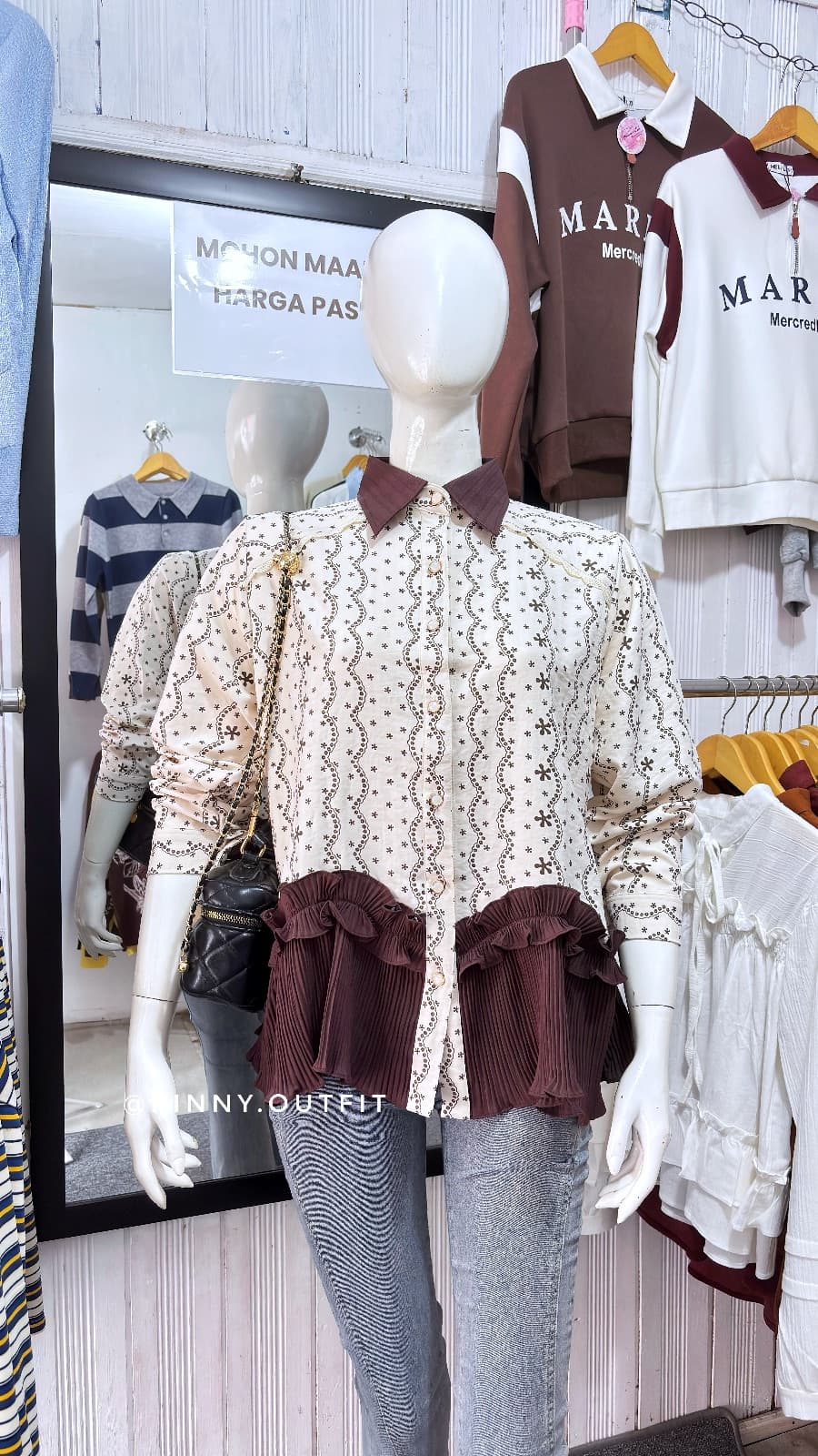 Blouse Rampel Rampel — Cream